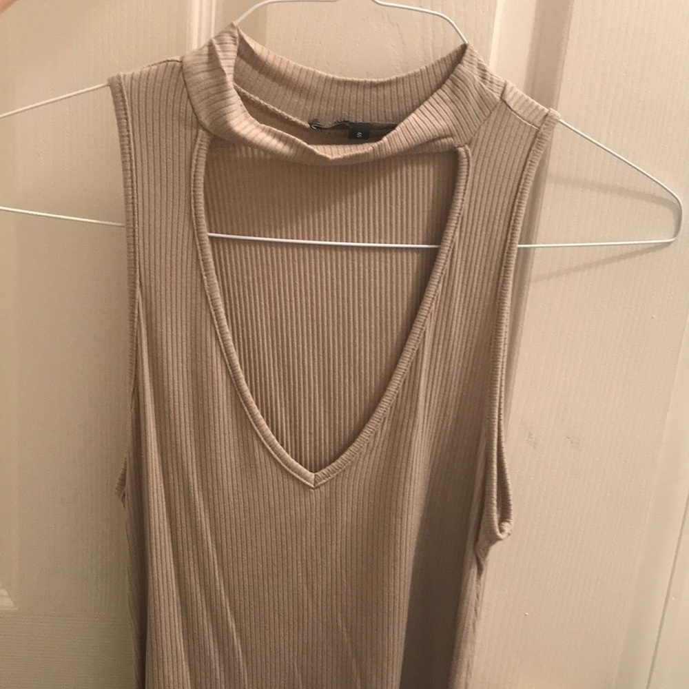 Tan/khaki tank top